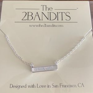 Silver Athens necklace